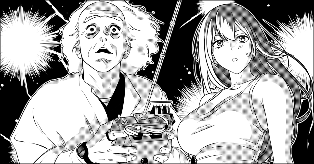 ツールを試運転するHotaruと博士